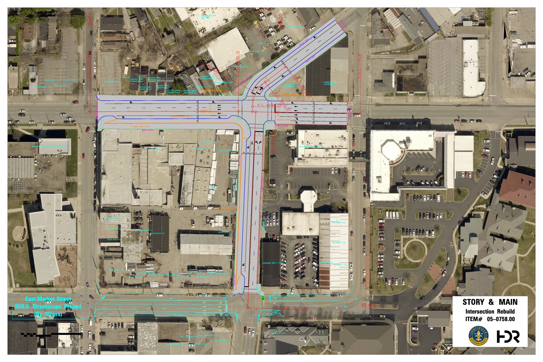 Reconstruction project to enhance traffic flow, safety near Butchertown begins March 3